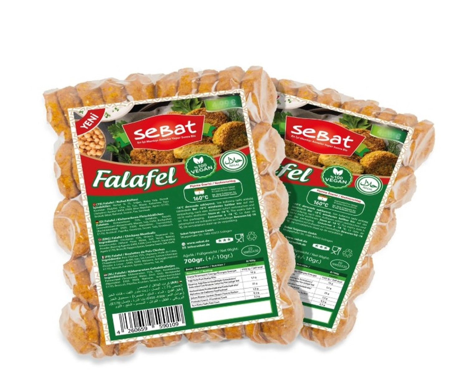 Sebat - Teigwaren GmbH - Falafel