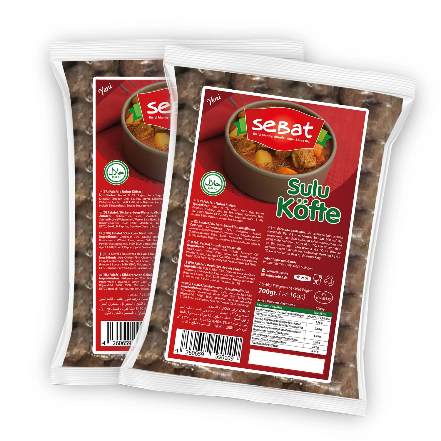 Sebat - Teigwaren GmbH - Köfte